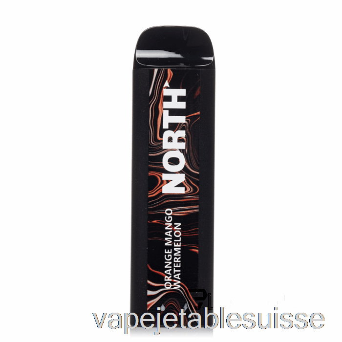 Vape Suisse North 5000 Jetable Orange Mangue Pastèque